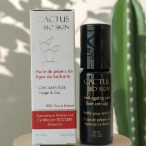 Soin anti-âge Visage et Cou - Huile de figue de Barbarie Bio