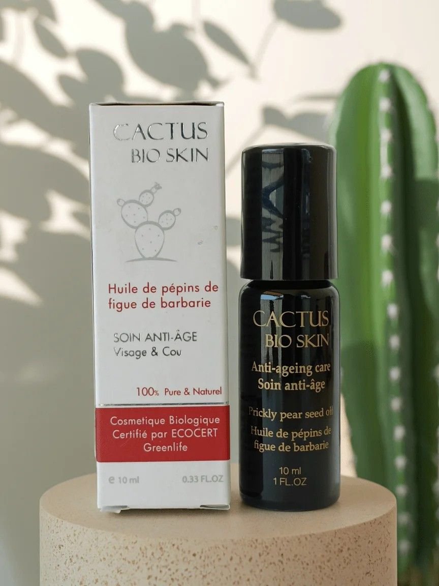 Soin anti-âge Visage et Cou - Huile de figue de Barbarie Bio